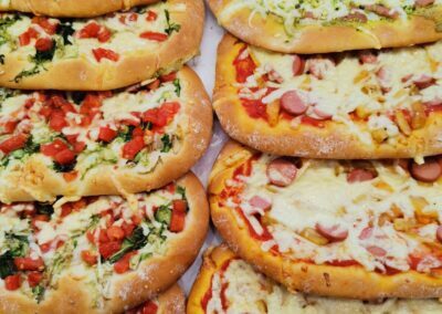 Pizze di vari gusti